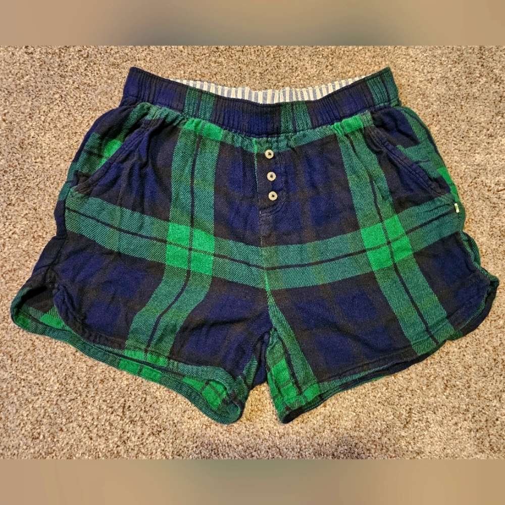 Aerie Plaid Pj Shorts